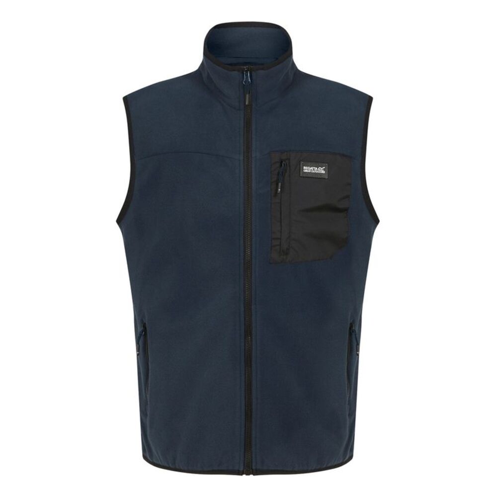Regatta Mens Frankie Fleece Vest / Navy Blue